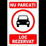 Indicator nu parcati loc rezervat